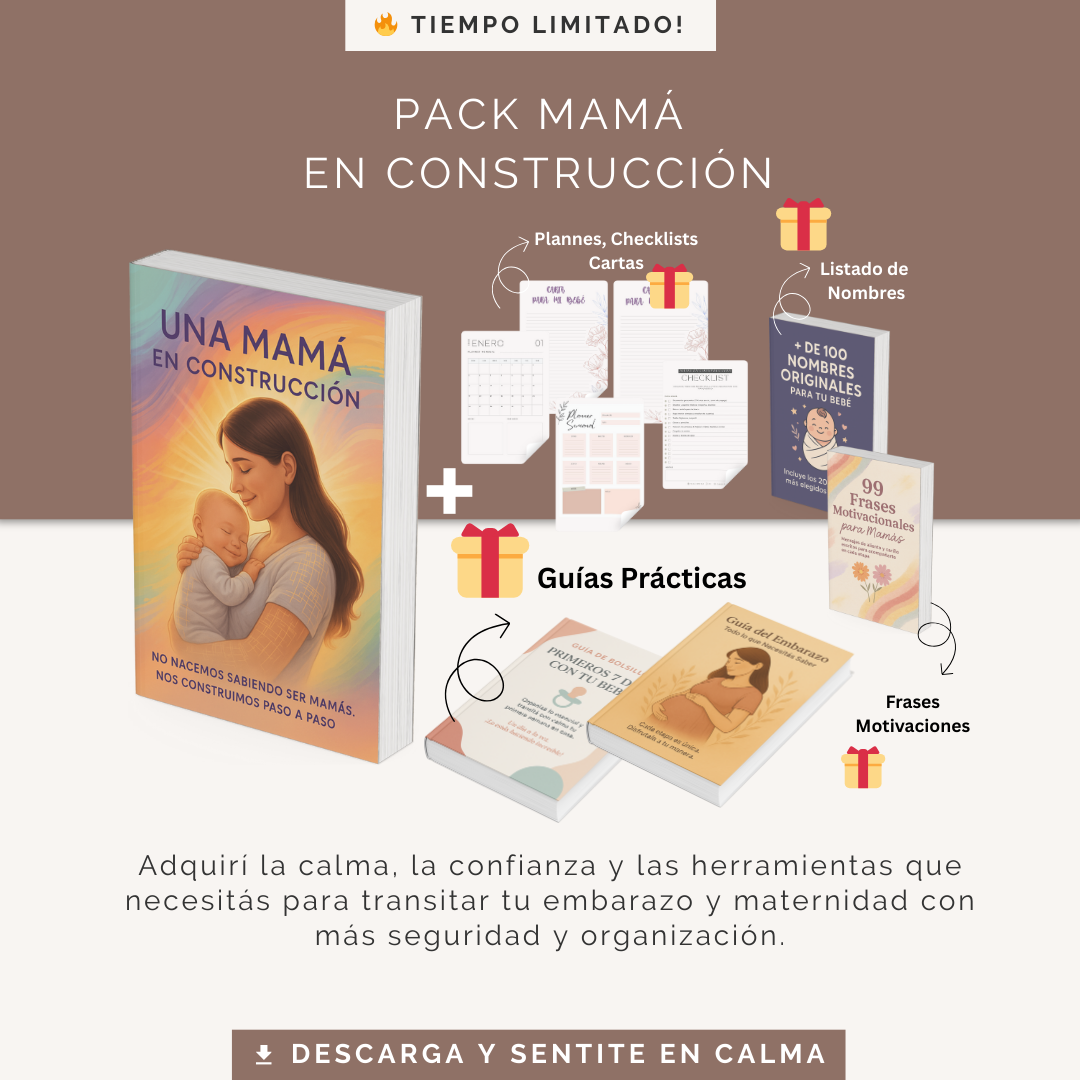 PROMO PACK MAMA: EBOOK + 🎁 GUÍAS +PLANES DE REGALO! 🎁⚡OFERTA LIMITADA!⚡